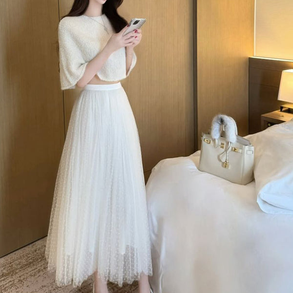 Pure desire sexy babes knitted cape shawl autumn and winter chic slim slim sweater jacket top niche design