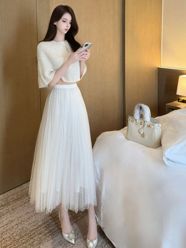 Pure desire sexy babes knitted cape shawl autumn and winter chic slim slim sweater jacket top niche design
