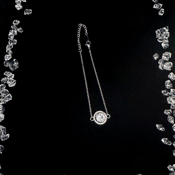 Couple Wrist Rhinestone Square Diamond Silver Extravagant Thousand Gold Style Fashion Bracelet
