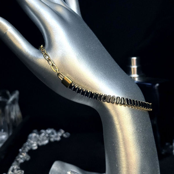 Couple super fairy row diamond bracelet, colored diamond bracelet, extravagant bracelet, unisex.