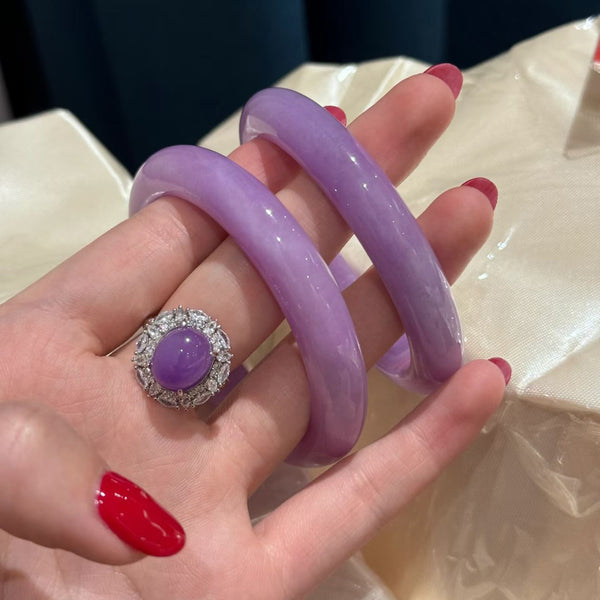 Vintage Style Purple Violet Bracelet