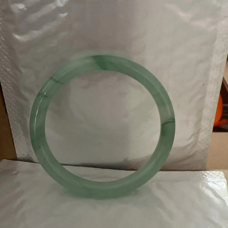 10mm New Chinese Style Ice Transparent White Agate White Moonlight Bracelet Imitation Agate Bracelet Lychee Frozen Round Bracelet Trendy Women