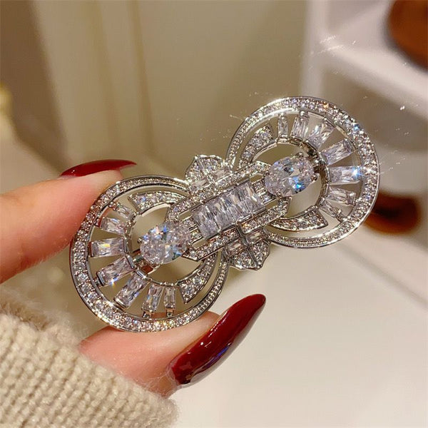 Exquisite classical brooch corsage blazer pin