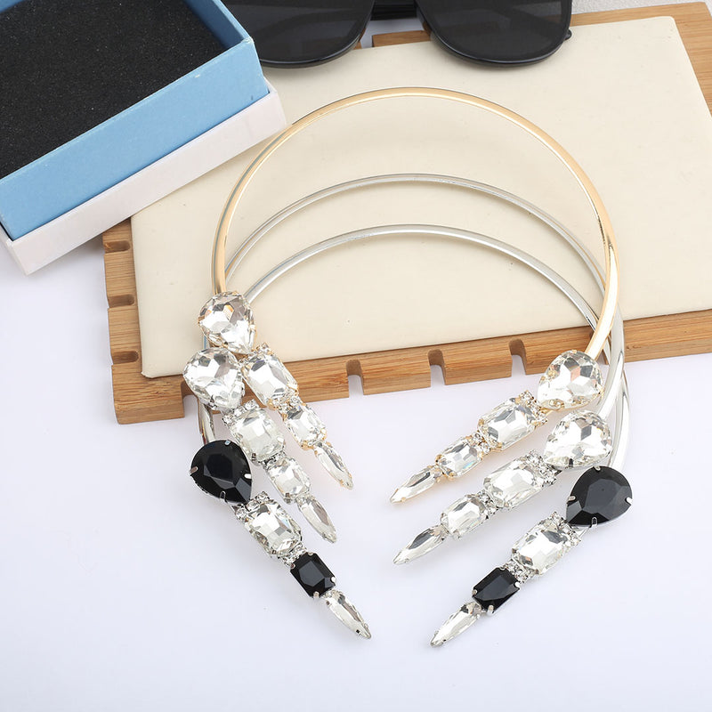 European and American Retro Heavy Craft Gorgeous Fox Necklace Full Zircon Evening Dress Accessory Chain Light Luxury Clavicle Chain Choker for Women