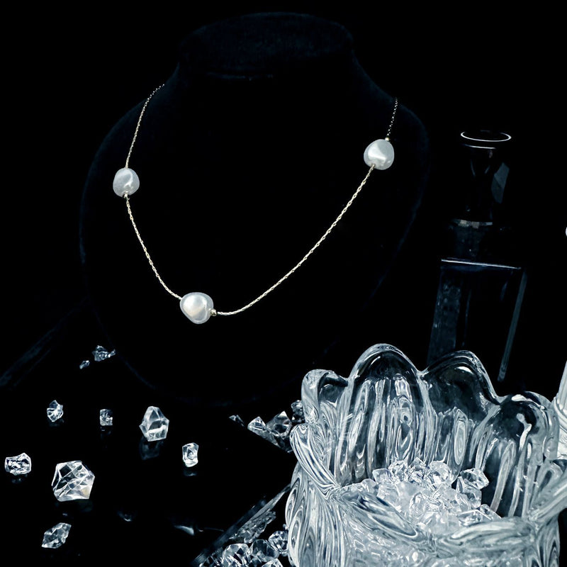 Tassel Gypsy Light Luxury Niche Pearl Necklace 2025 Necklace Clavicle New Temperament Design Advanced