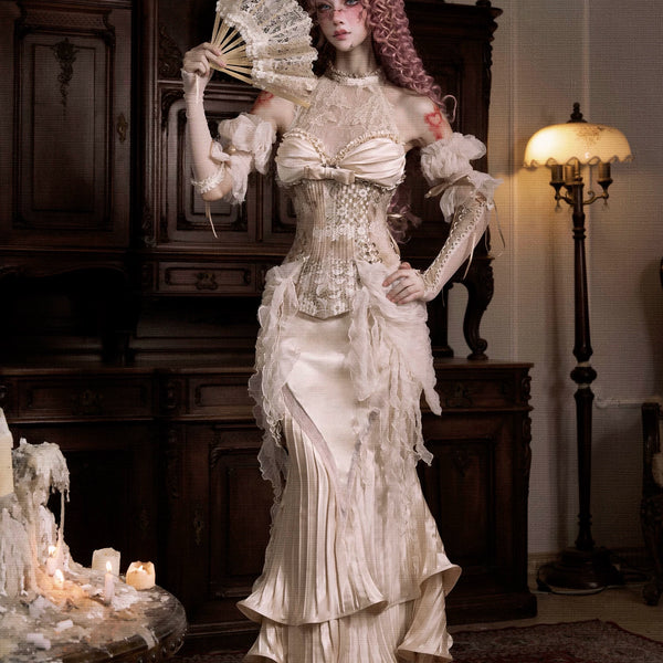 Vintage fishbone bra slim tunic christmas court vest