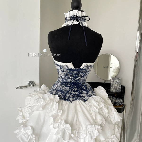 High-definition caviar color·rococo laurel poem with steel bones