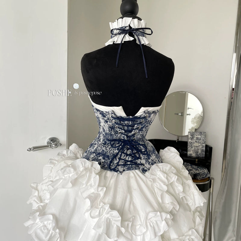 High-definition caviar color·rococo laurel poem with steel bones