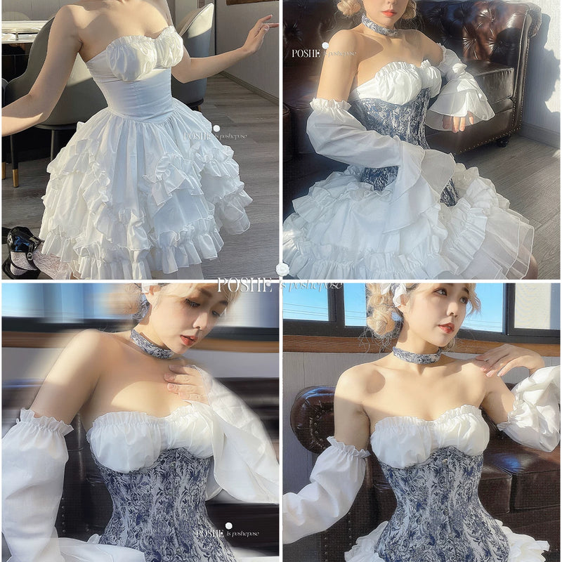 High-definition caviar color·rococo laurel poem with steel bones