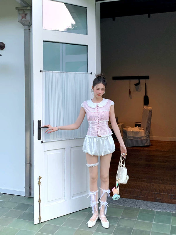 Fashion niche design pure desire wind calf socks bow lolita socks summer thin lace jk socks