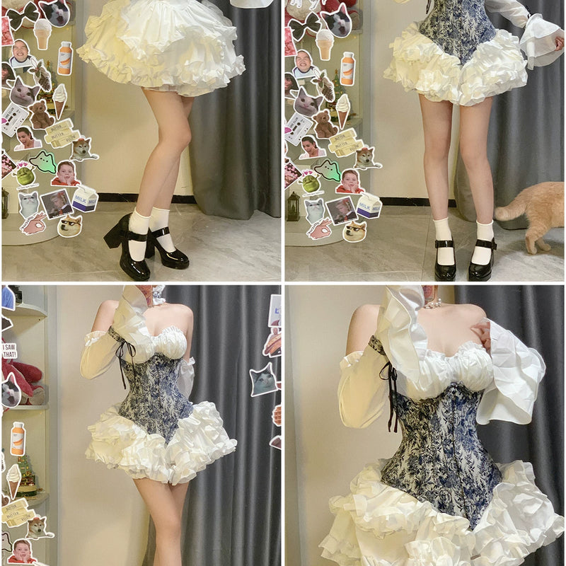 High-definition caviar color·rococo laurel poem with steel bones