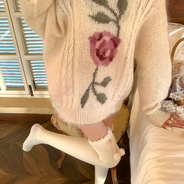 Fashion lamb wool socks autumn and winter plush jk knee thigh socks thickened warm cute hairball socks