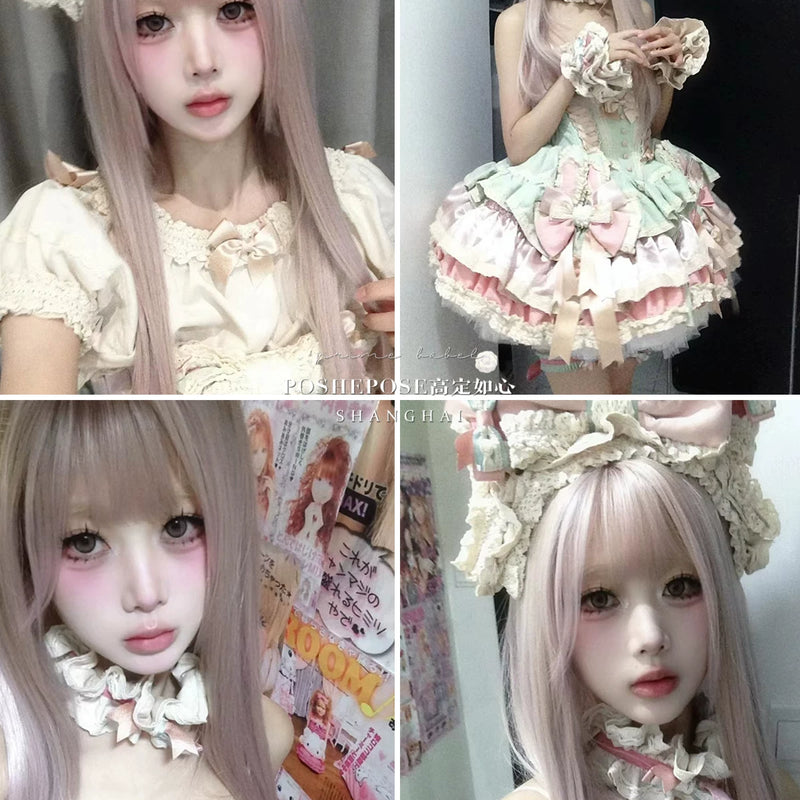 【ribbon dance】reborn edition 【pink bunny】pink cos christmas, halloween princess dress