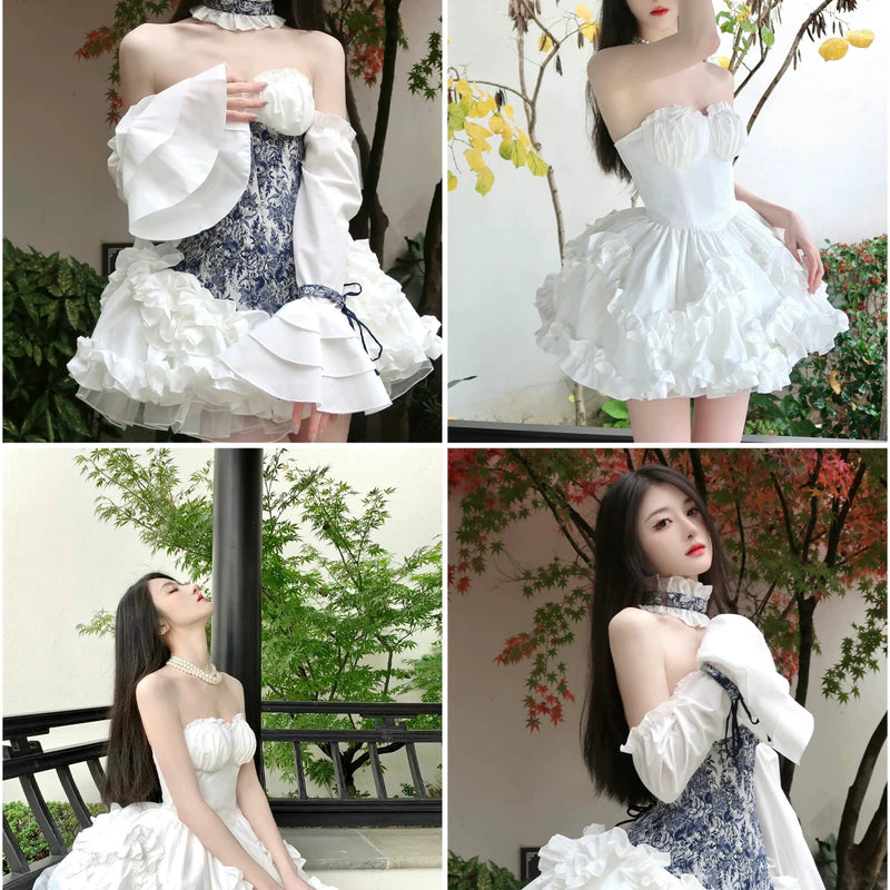 High-definition caviar color·rococo laurel poem with steel bones