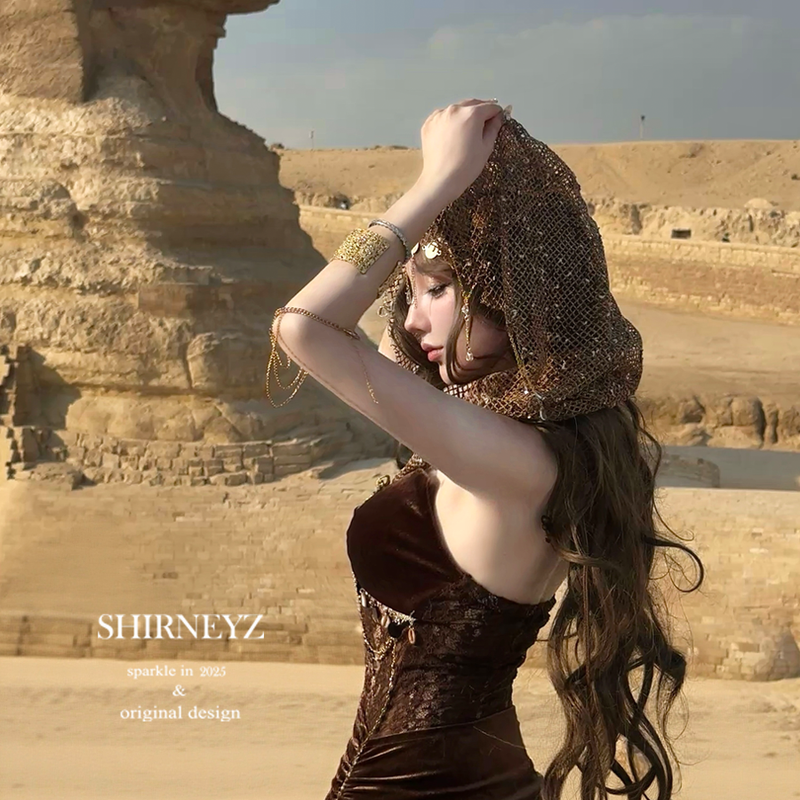 Sexyslimming look velvet lacetube topdress silm waist long dress dress skirt