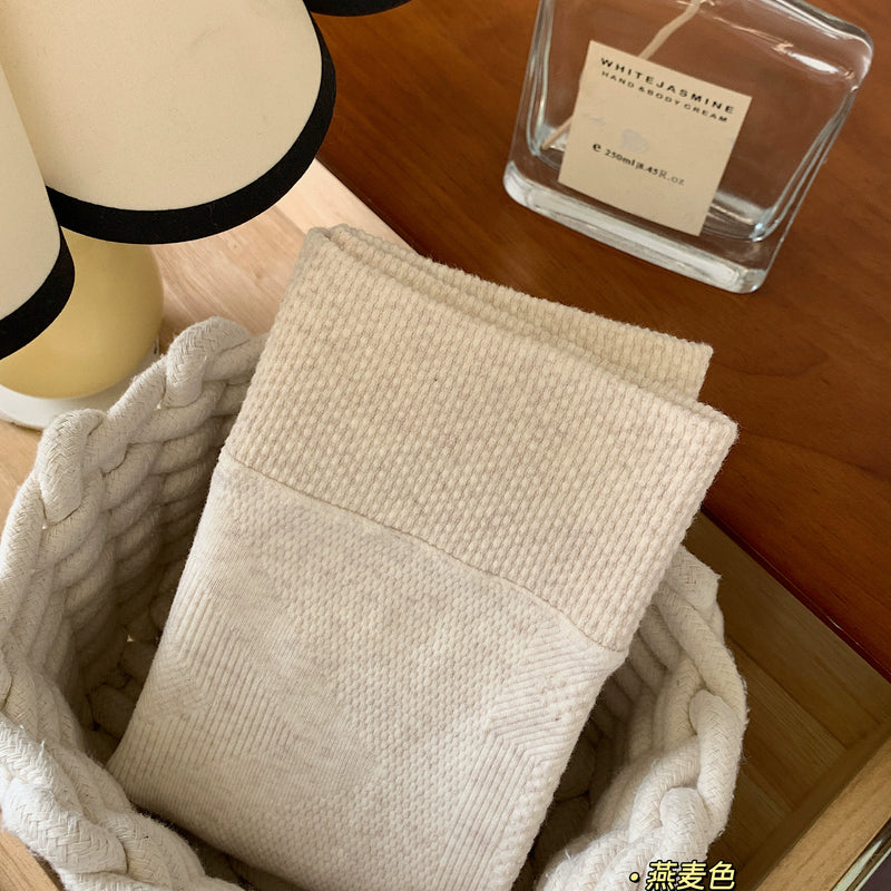 Gray Japanese jk wear milk white pantyhose autumn and winter thickened velvet gray leggings women's cotton looks thin