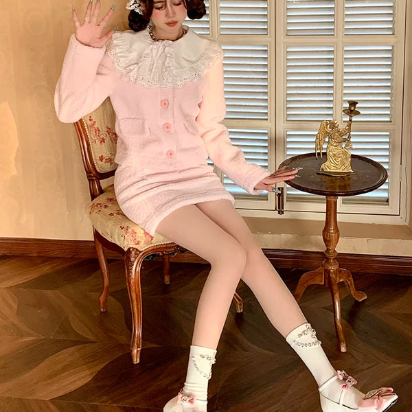 Fashion niche spring and summer new heavy industry rhinestone chain tube socks girl heart gray simple and sweet