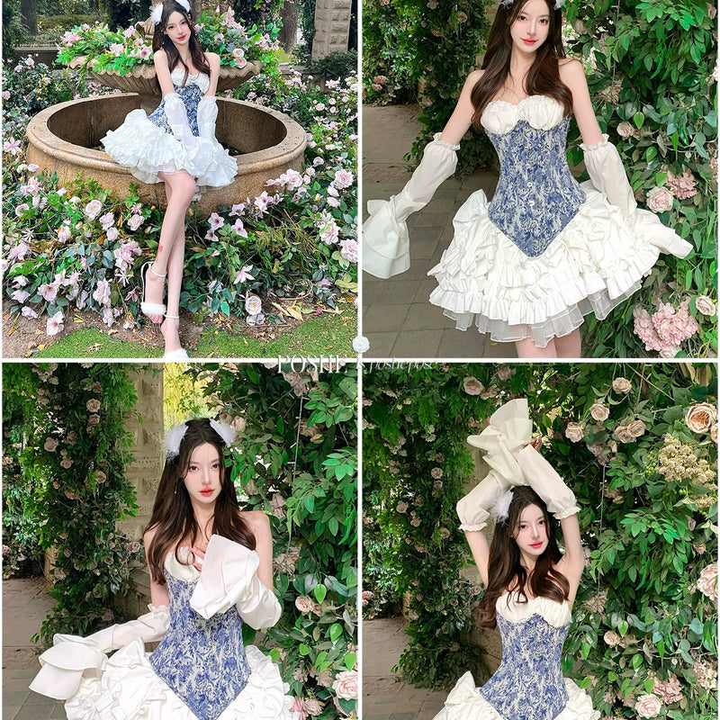 High-definition caviar color·rococo laurel poem with steel bones