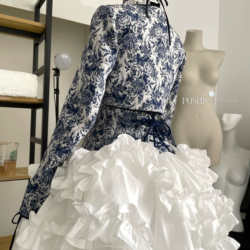 High-definition caviar color·rococo laurel poem with steel bones