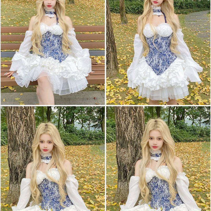 High-definition caviar color·rococo laurel poem with steel bones