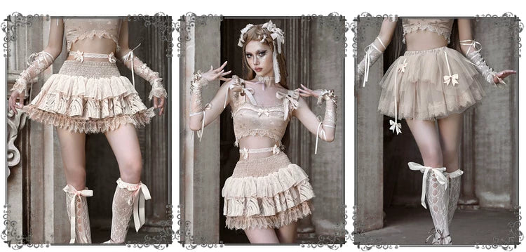 Ballet collection heavy industry classical european style fishbone bustier christmas court vest