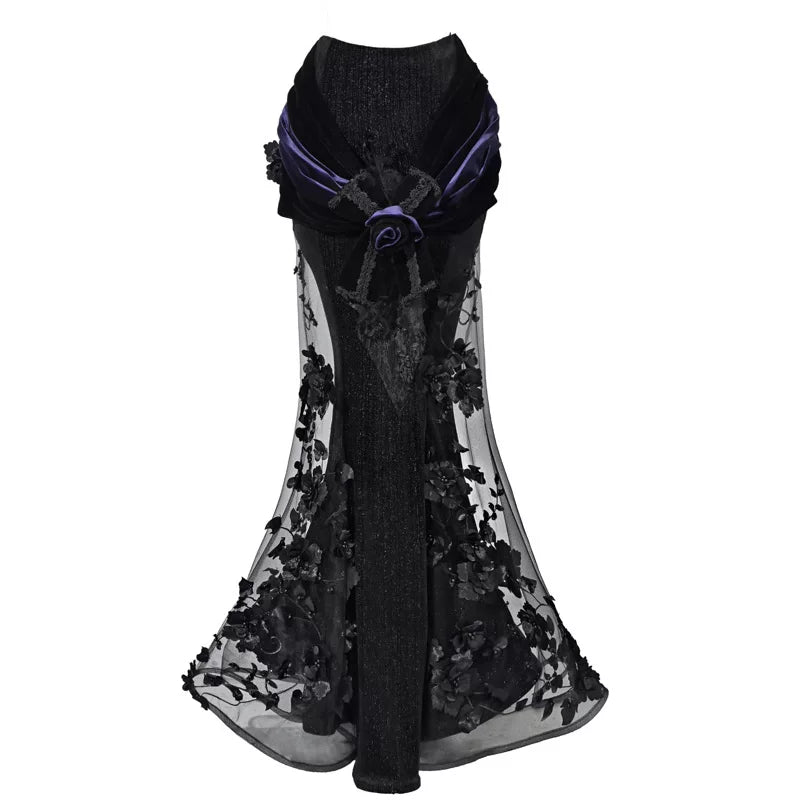 Gorgeous Embroidered Fishtail Dress Dress Long Dress Christmas Dress Skirt