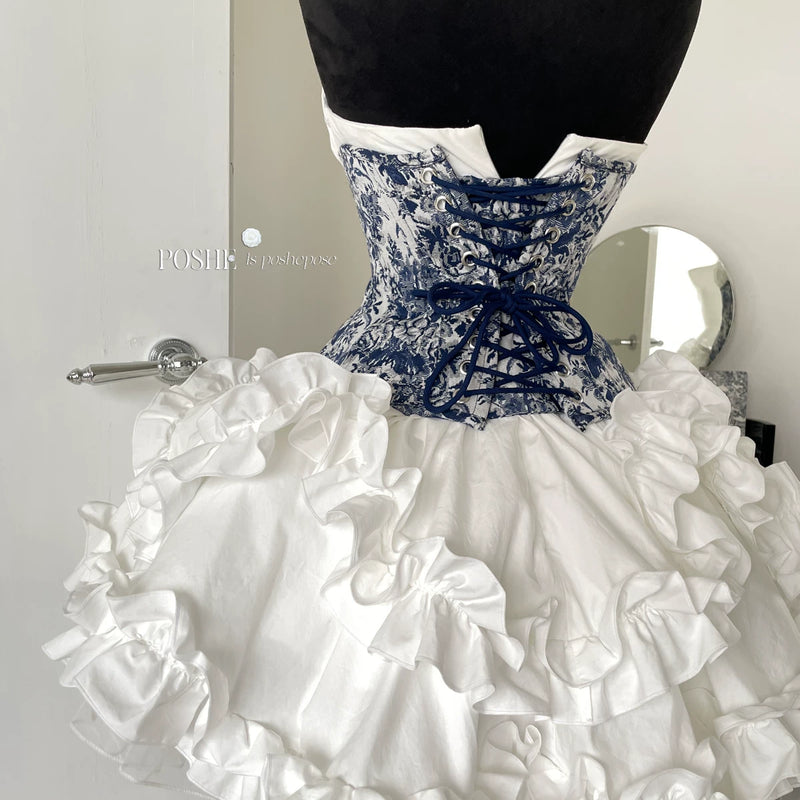 High-definition caviar color·rococo laurel poem with steel bones