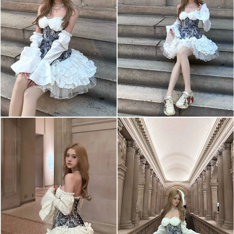 High-definition caviar color·rococo laurel poem with steel bones