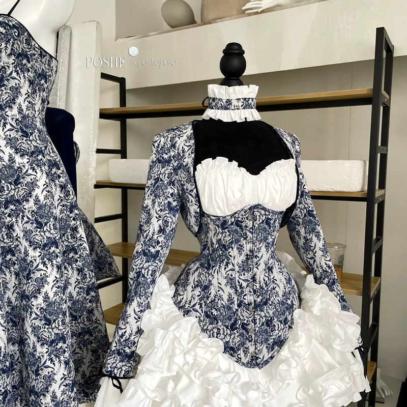 High-definition caviar color·rococo laurel poem with steel bones