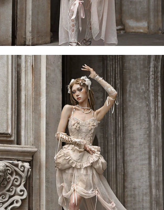 Ballet collection heavy industry classical european style fishbone bustier christmas court vest