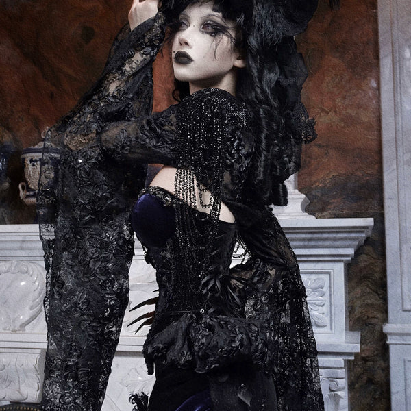 Gorgeous Beaded Sleeve Vest Top Christmas