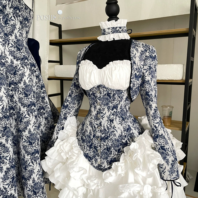 High-definition caviar color·rococo laurel poem with steel bones