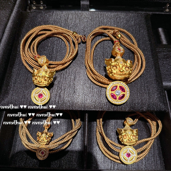 Ancient gold chiseled copper coins, dynamic Pixiu sparkling diamond pendant necklace, eyes moving Chinese necklace