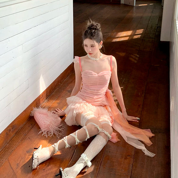 Fashion niche design pearl bow breathable jacquard socks versatile medium tube sweet beautiful women socks stacking socks