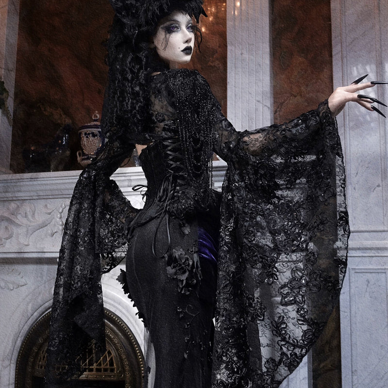 Gorgeous Beaded Sleeve Vest Top Christmas