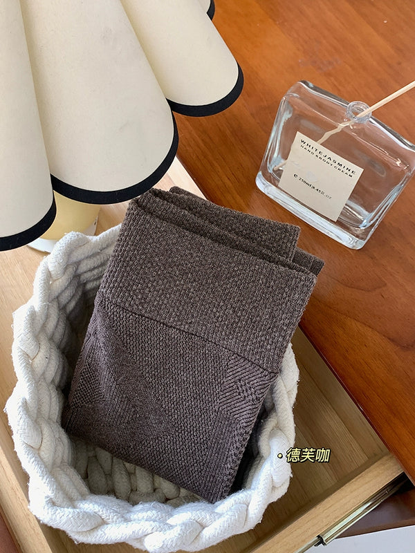 Gray Japanese jk wear milk white pantyhose autumn and winter thickened velvet gray leggings women's cotton looks thin