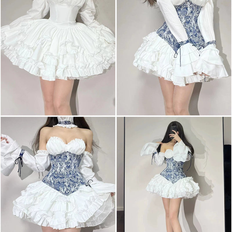 High-definition caviar color·rococo laurel poem with steel bones