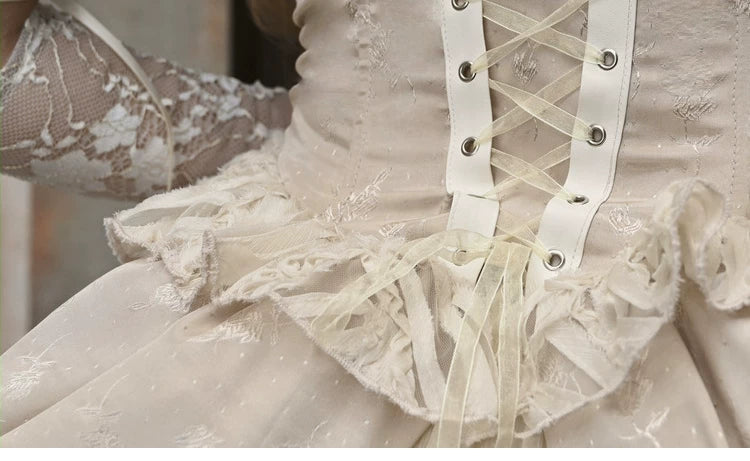 Ballet collection heavy industry classical european style fishbone bustier christmas court vest