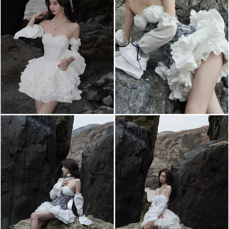 High-definition caviar color·rococo laurel poem with steel bones