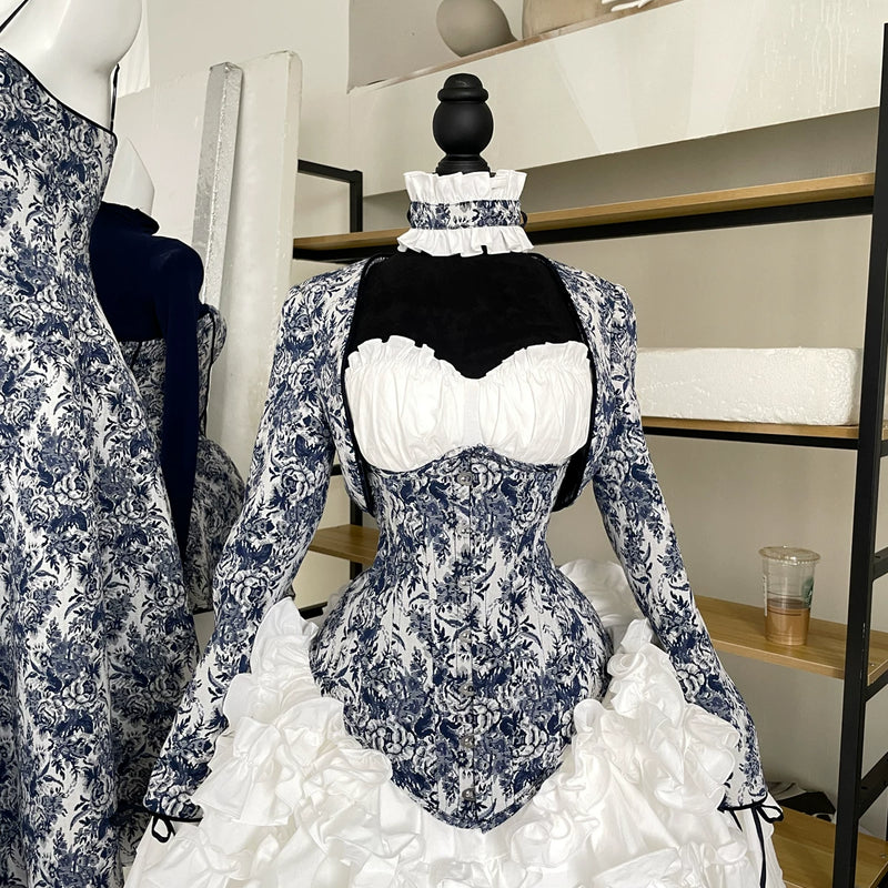 High-definition caviar color·rococo laurel poem with steel bones