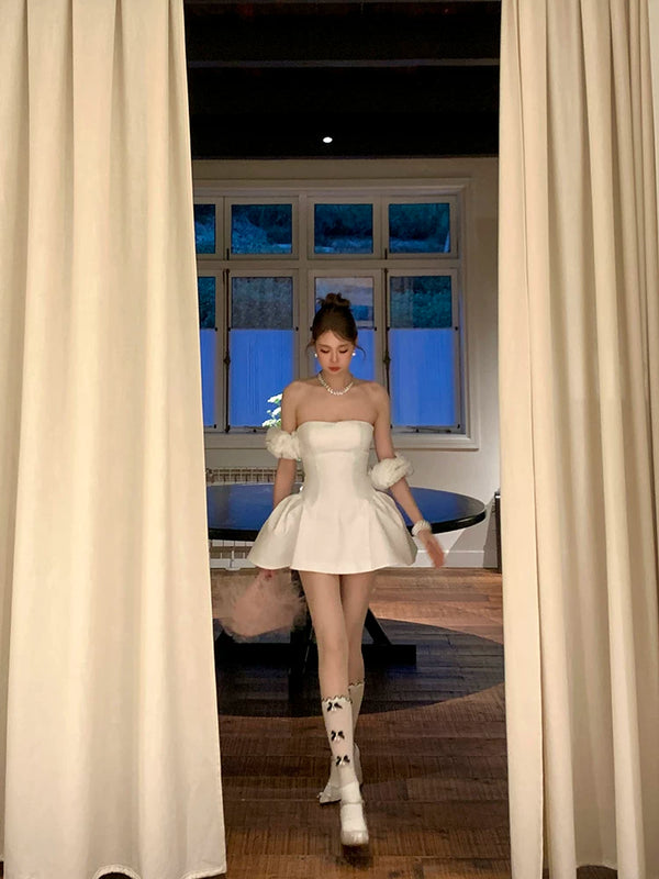 Fashion niche bow pearl pendant socks cute girl ballet summer stacking socks socks