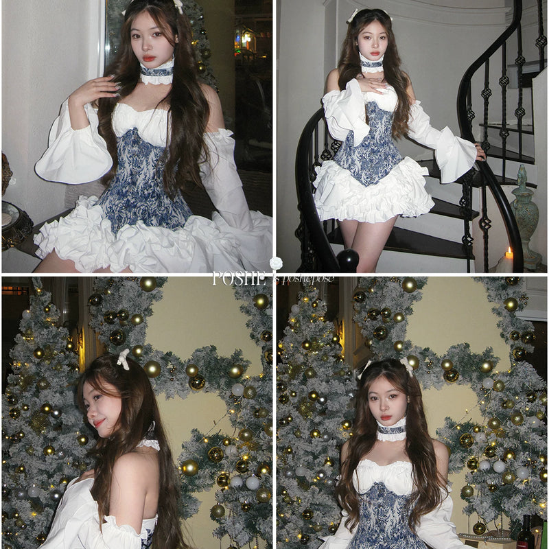 High-definition caviar color·rococo laurel poem with steel bones