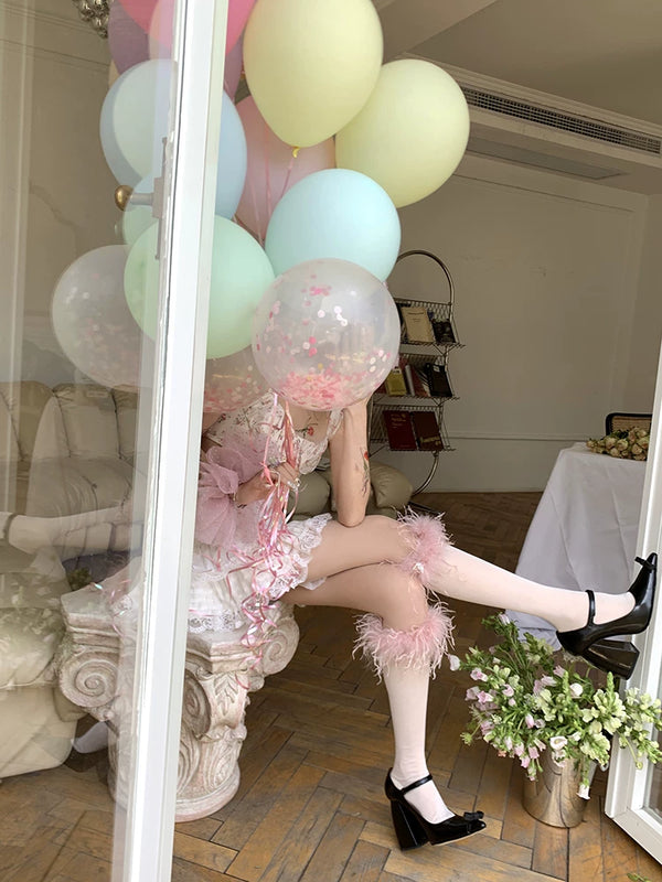 Fashion original design, spring medium tube girl pink medium tube socks sweet girl college style white