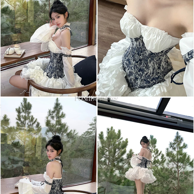 High-definition caviar color·rococo laurel poem with steel bones