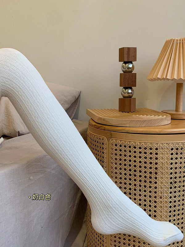 Fashion Twist Pantyhose Bareleg Artifact Stockings Spring, Autumn and Winter Pressure Pants Skinny Leggings Outer Wear