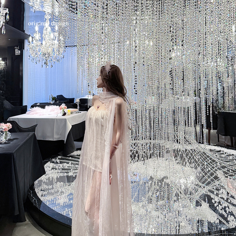 Pink atmosphere classyslimming looktube topdress goddess style long skirt