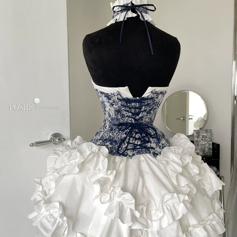 High-definition caviar color·rococo laurel poem with steel bones