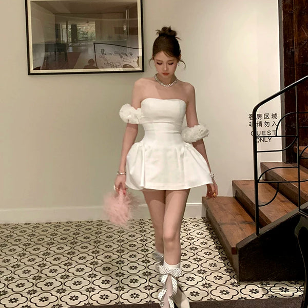 Fashion niche 3D three-dimensional polka dot bow breathable sweet ballet calf socks stockings