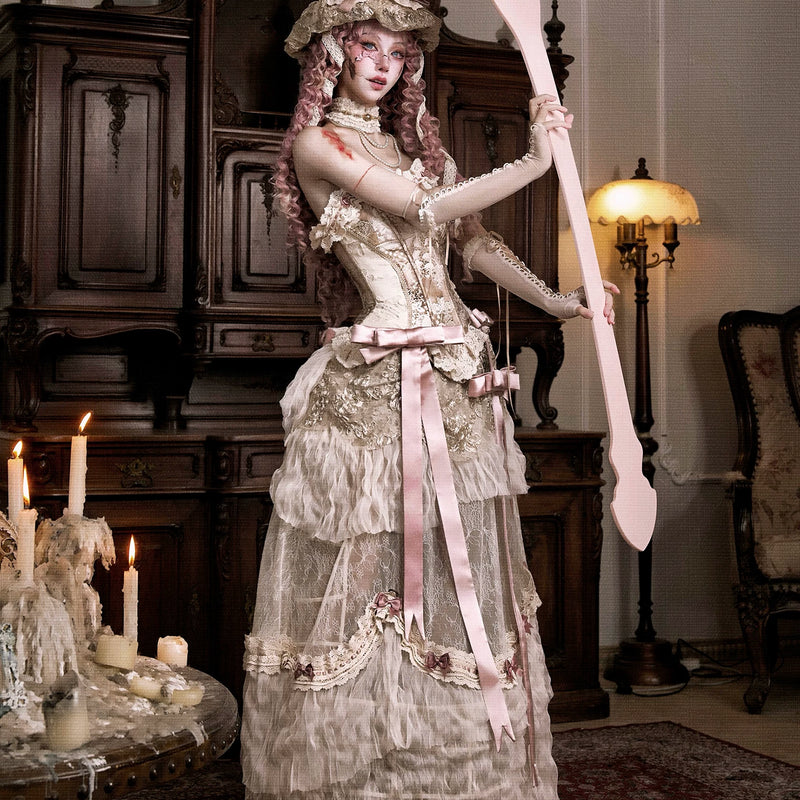 Heart-shaped fishbone corset top - court style waist cincher - fitted christmas top