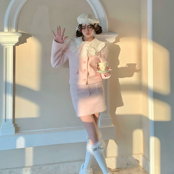 Fashion Niche Socks Full Diamond Hair Bow Medium Tube Socks Pure Desire Wind White Socks Christmas New Year Socks